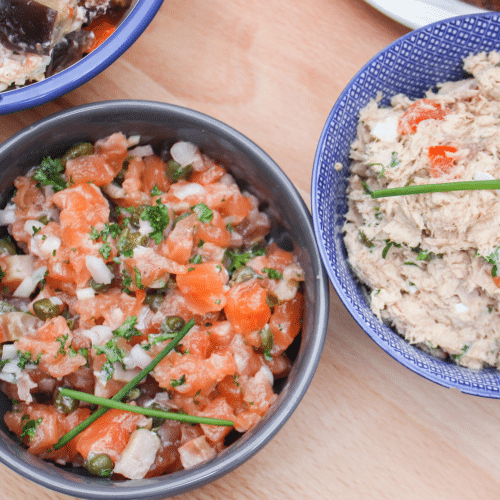 Tartare de saumon 100 gram