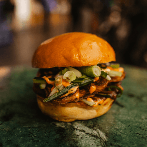 Duck burger vegetarisch