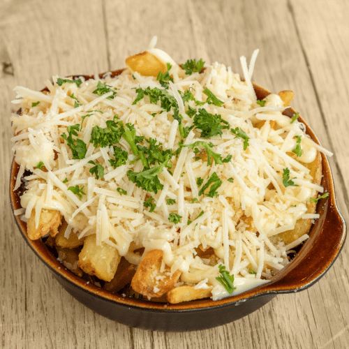 Knoflook Parmezaan loaded fries