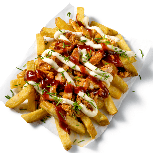 Loaded Fries Chicken