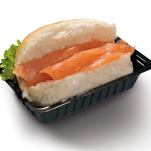 Broodje gerookte zalm