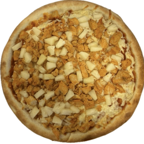 Pizza pollo Hawaï