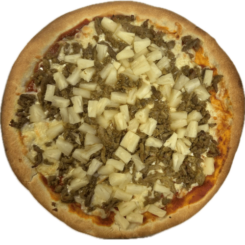 Pizza shoarma Hawaï