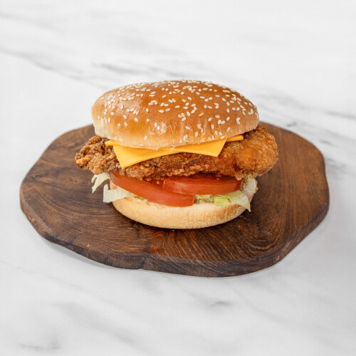 Chicken satéburger