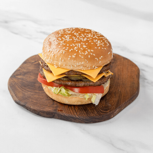 Double cheeseburger