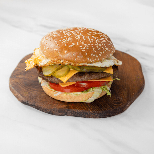 Royal burger met ei