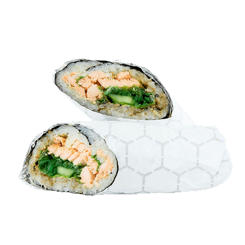 Fried sake sushiritto