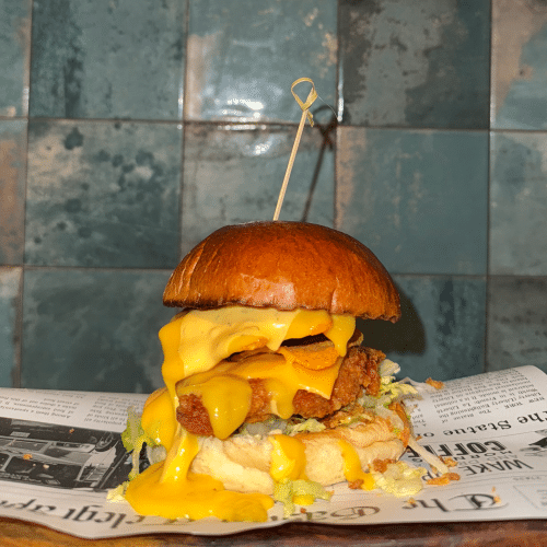 Doritos burger menu