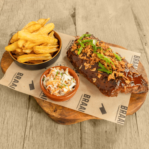 Half Rack of Rib Menu