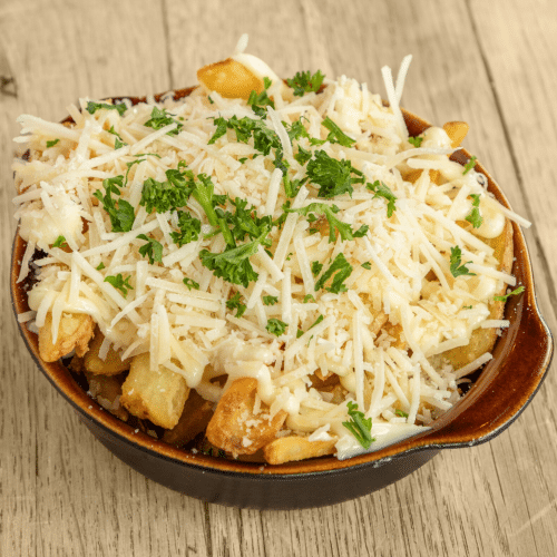 Garlic Parmesan Loaded Fries