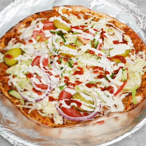 Turkse pizza met kaas
