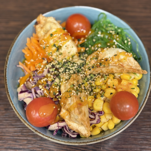 Veggie Gyozo Bowl