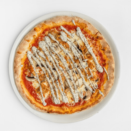 Pizza pulled chicken