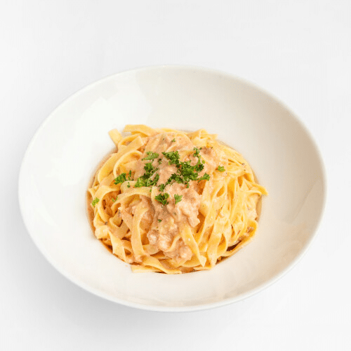 Tagliatelle salmone