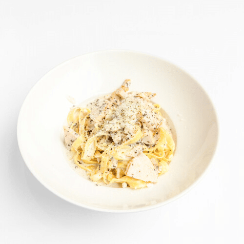 Tagliatelle tartufo e pollo