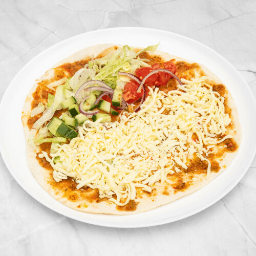 Turkse pizza met kaas