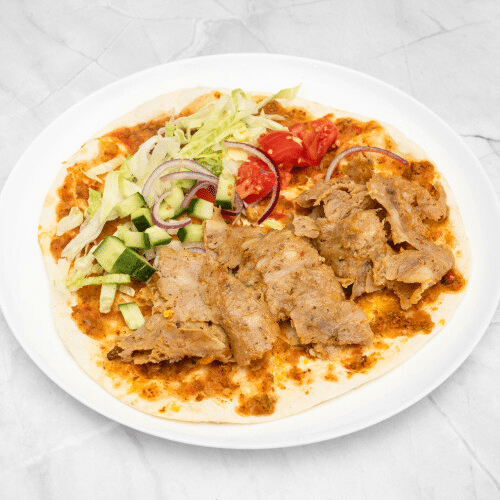 Turkse pizza met kalfsdöner