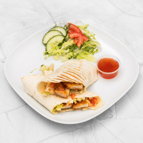 Chicken chili wrap