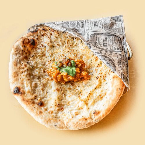 Garlic cheese naan