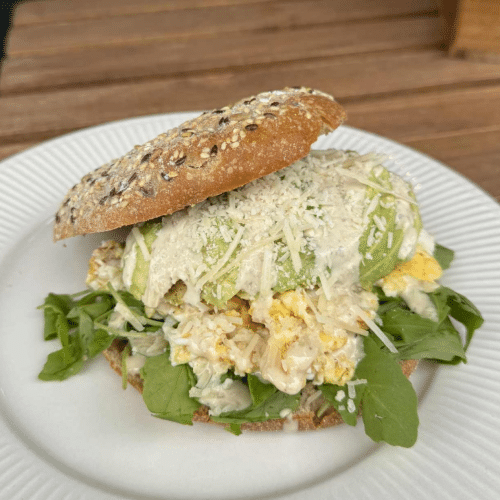 Truffel ei sandwiches