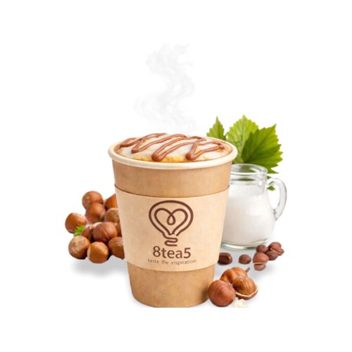 Hazelnut macchiato hot