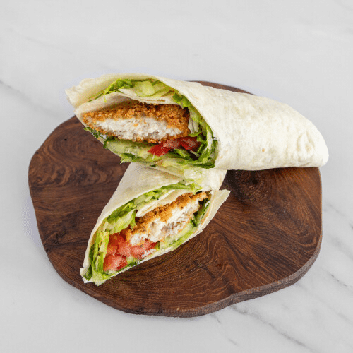 Crispy chicken wrap
