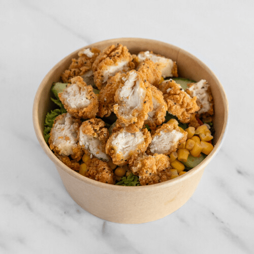Crispy chicken salade