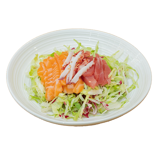 Sashimi salad
