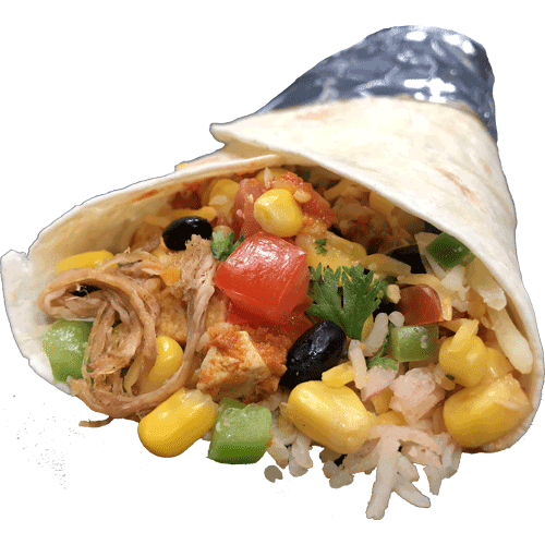 Create your own junior burrito