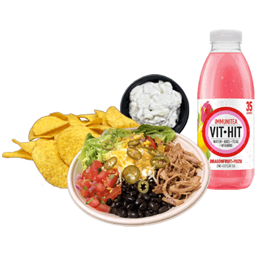 Junior burrito bowl classic menu