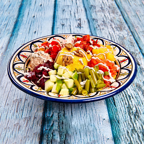 Leila's vegetarische couscous salade