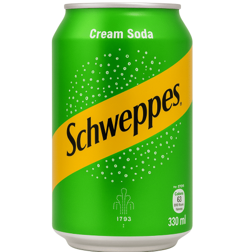 Schweppes cream soda 330ml