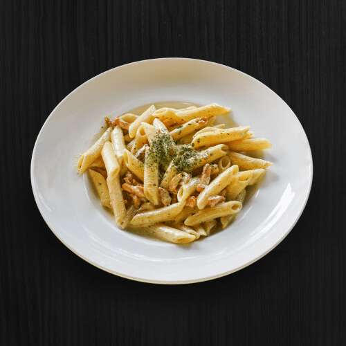 Pasta kip roomsaus