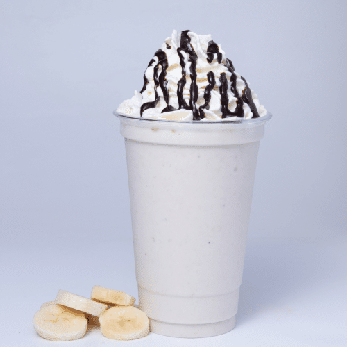 Fresh shake banana