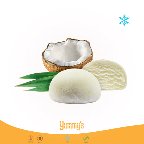 Mochi coconut ice