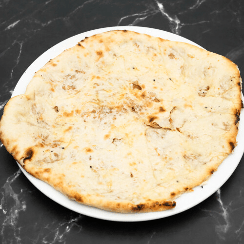 Lamb cheese naan