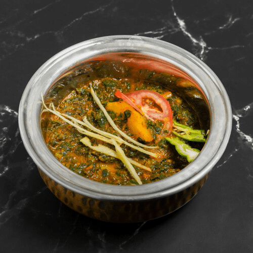 Sag aloo