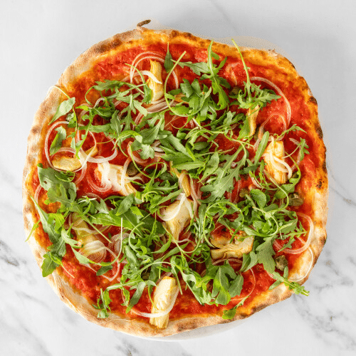 Pizza vegana