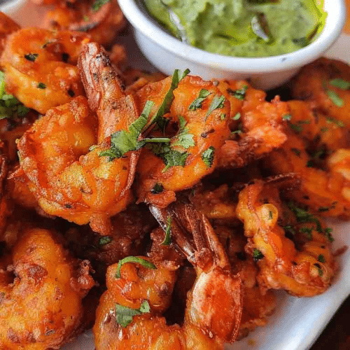 Prawn pakora