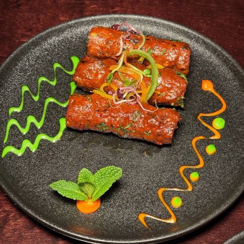 Lamb seekh gilafi