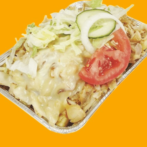Kapsalon kipshoarma XXL