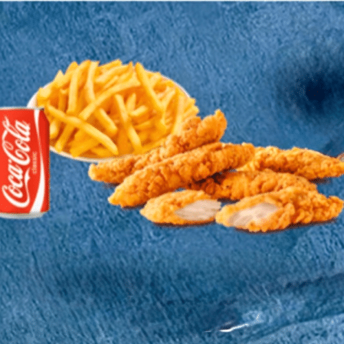 Chicken tender wrap menu