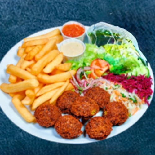 Falafel schotel