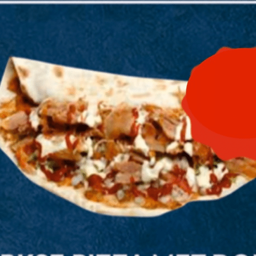 Turkse pizza döner mix