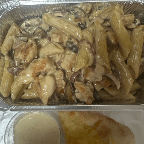 Pasta pollo