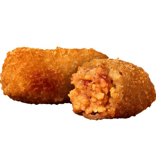 4 kroketjes chorizo/kaas