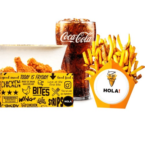 6 hot wings crispy box menu