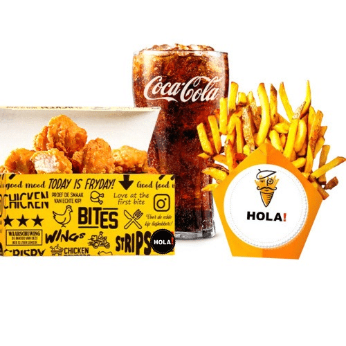 7 hot en spicy chicken bites box menu