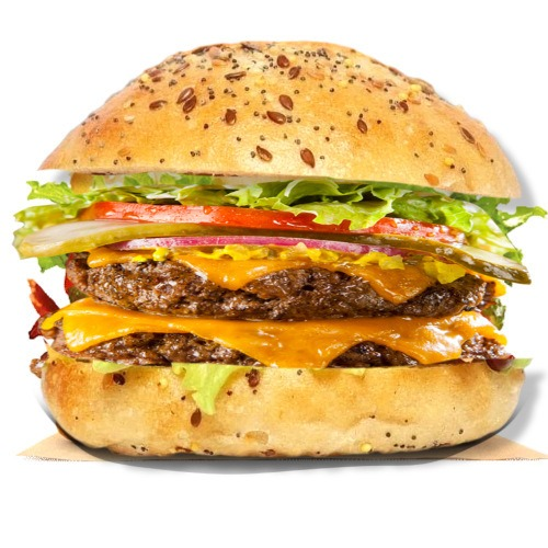 Double cheeseburger