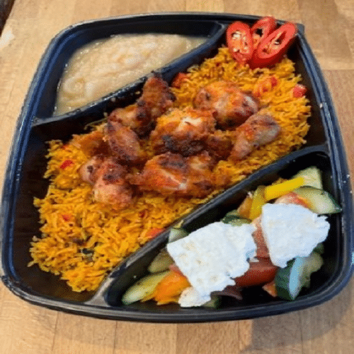 Roastary kippeling rijst menu